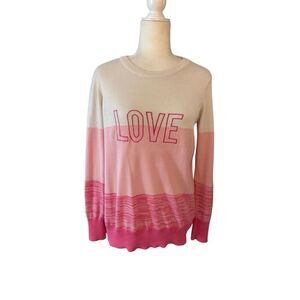 Valentines Day “LOVE” hombre style sweater - S